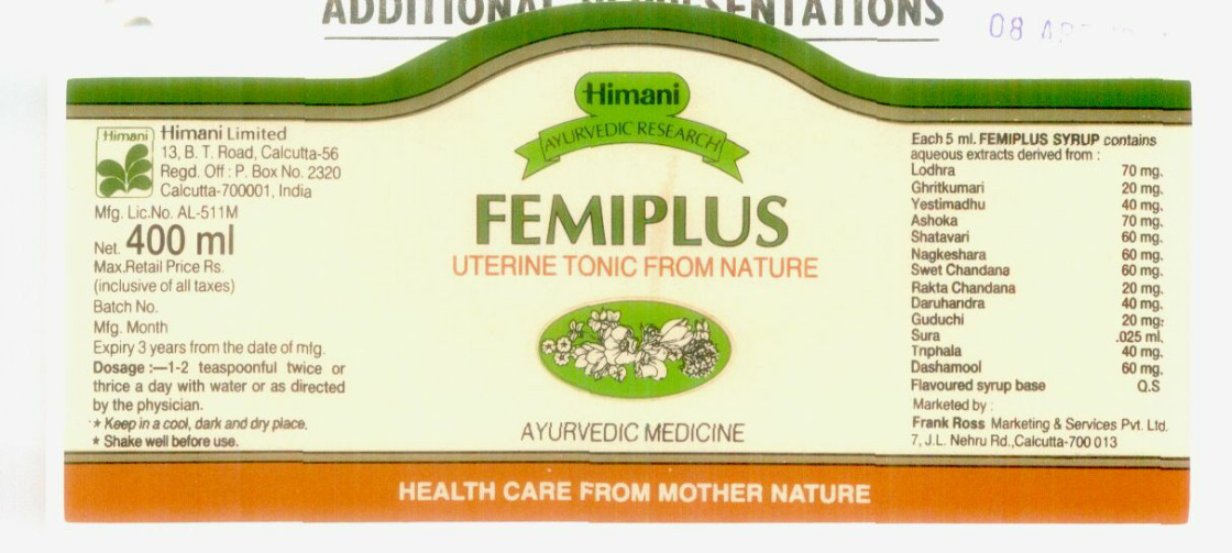 Femiplus Device mark 754578 Trademark