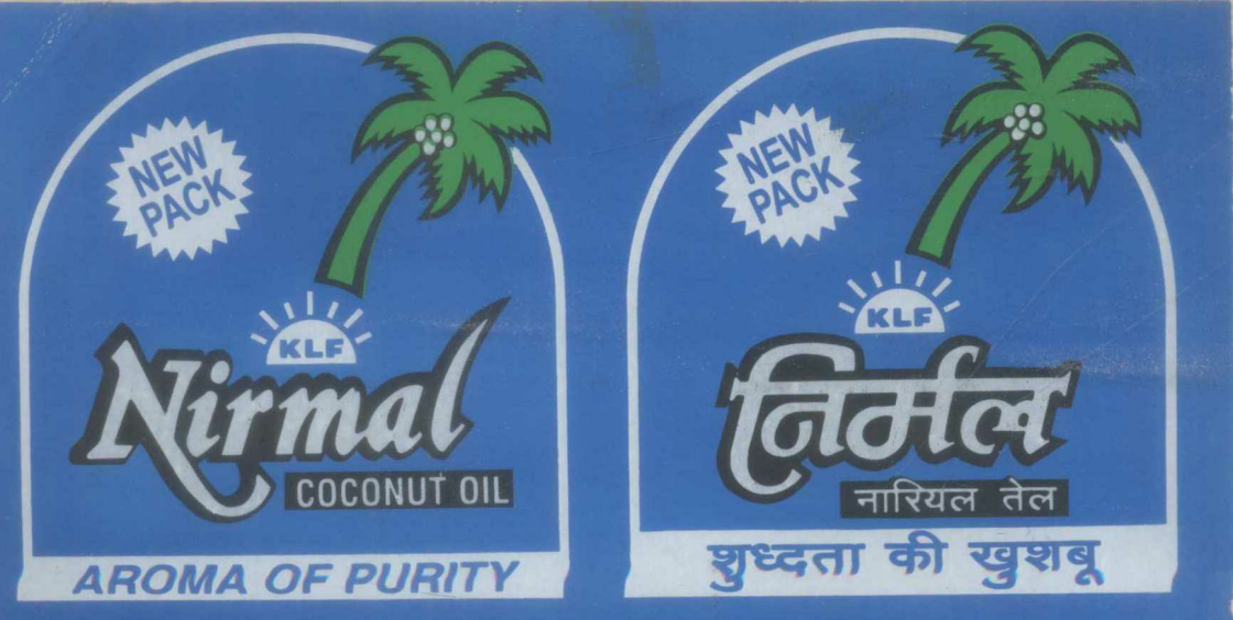 Nirmal Coconut Oil,klf Label Device mark 768813 Trademark