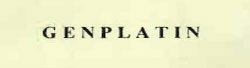 G E N P L A T I N Device mark 1022074 Trademark