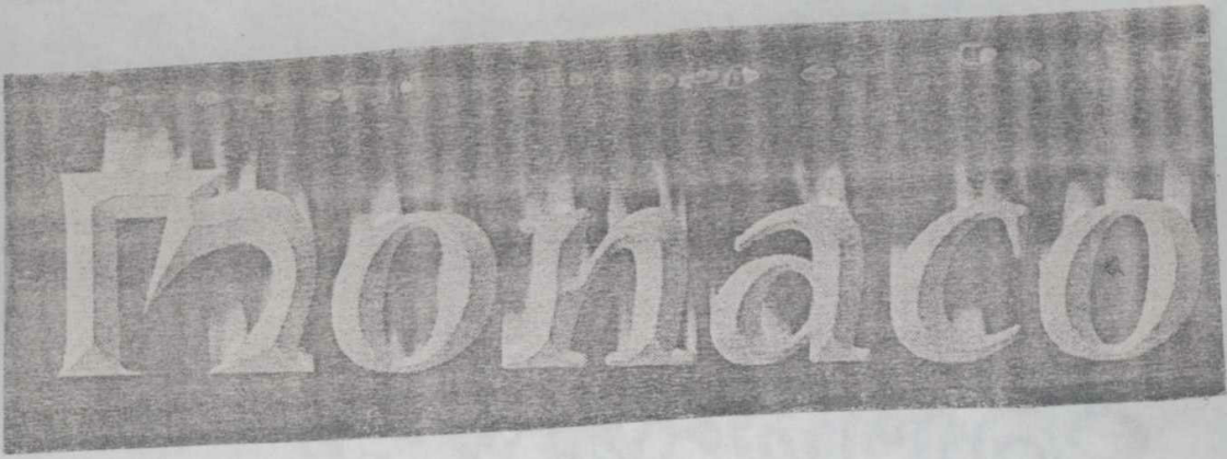 Monaco (label) Device mark 1095613 Trademark