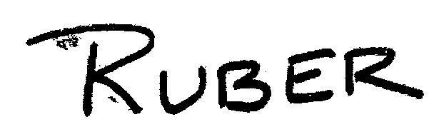Ruber (label) [device] Device mark 966153 Trademark