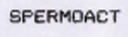 Spermoact Device mark 1081742 Trademark