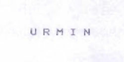 Urmin Device mark 1026861 Trademark