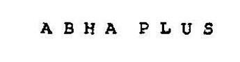 Abha Plus Device mark 814716 Trademark