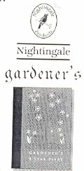 Nightingale Gardener"s (device Of Bird) Device mark 1142698 Trademark