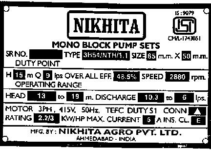 Nikhita(label) Device mark 1157242 Trademark