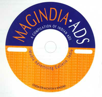 Magindia . Ads (lable Device Of Cd) Device mark 1126400 Trademark