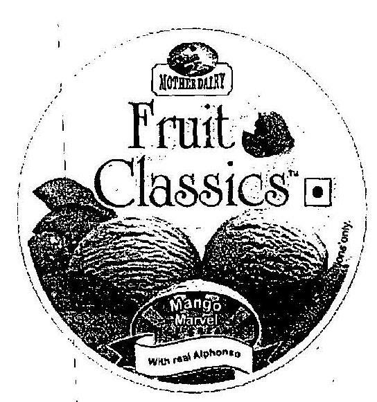 Fruit Classics (label) Device mark 1141278 Trademark