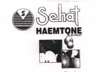 Sehat Haemtone Device mark 1156487 Trademark