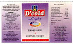 D'cold Light Device mark 815505 Trademark