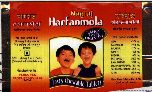 Nagraj Harfanmola(de. Of Boy & Girl) Device mark 1201949 Trademark