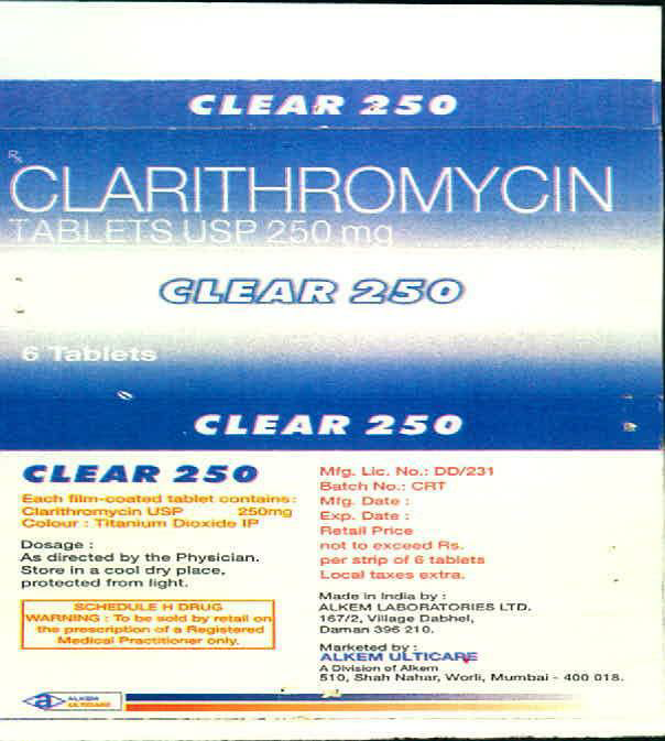 Clear 250 Device mark 1215568 Trademark