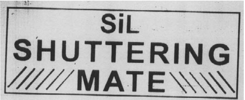 Sil Shuttering Mate Device mark 1162219 Trademark