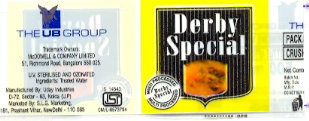 Derby Special ( Label) Device mark 1321560 Trademark