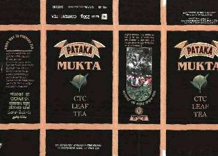 Pataka Mukta (label) Device mark 1367438 Trademark
