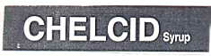 Chelcid Syrup Device mark 1335457 Trademark