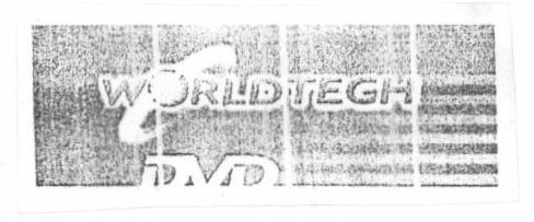 Worldtech Dvd (label) Device mark 1335536 Trademark