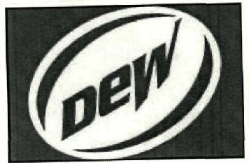 Dew, Label Device mark 1365362 Trademark