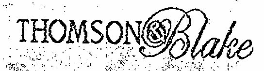 Thomson Blake (lable) Device mark 1281890 Trademark