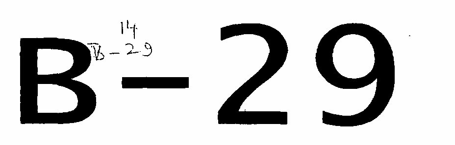 B - 29 Device mark 1412656 Trademark