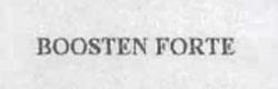 Boosten Forte Device mark 968873 Trademark