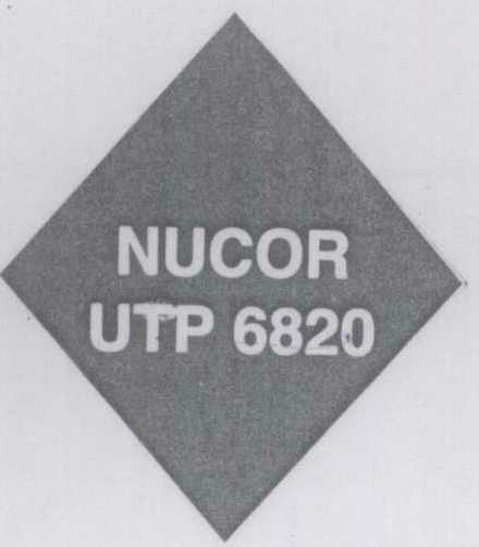 Nucor Utp 6820 Device mark 968977 Trademark