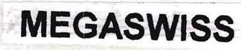 Megaswiss(label) Device mark 983648 Trademark