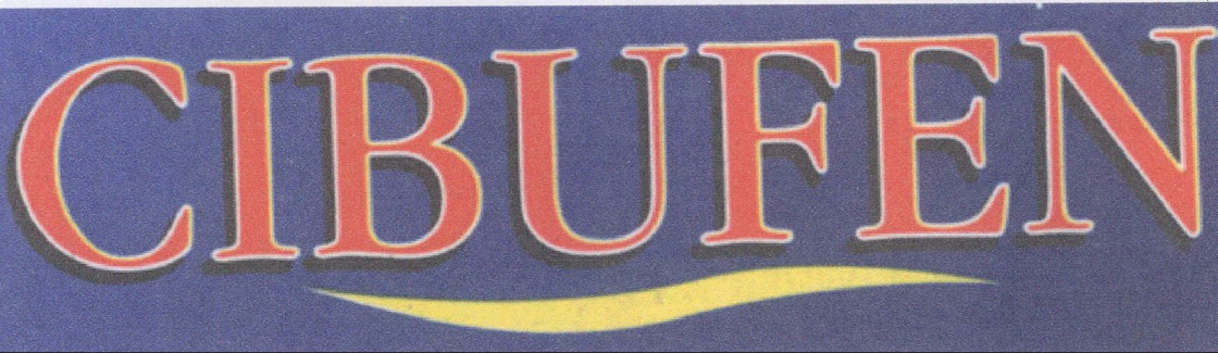 Cibufen (label). Device mark 1442355 Trademark