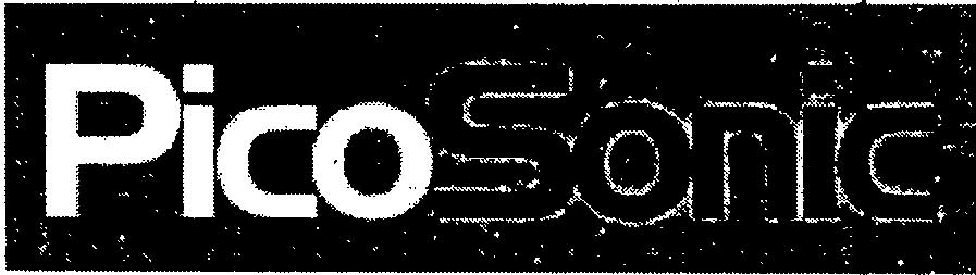 Pico Sonic ( Label) Device mark 1395173 Trademark