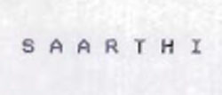 Saarthi Device mark 1030279 Trademark