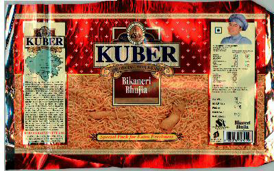 Kuber Bikaneri Bhujia With Label Device mark 1456746 Trademark
