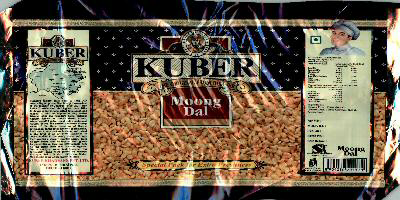 Kuber Moong Dal With Label Device mark 1456747 Trademark