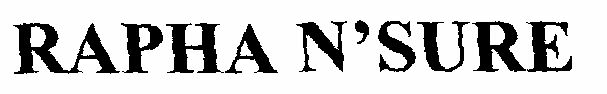 Rapha N'sure Device mark 1426447 Trademark