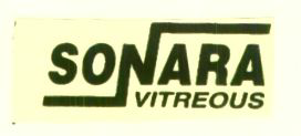 Sonara Vitreous [label] Device mark 1411016 Trademark