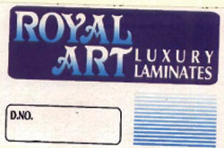 Royal Art Luxury Laminates Device mark 1074807 Trademark