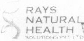 Rays Natural Health (label) Device mark 1486713 Trademark