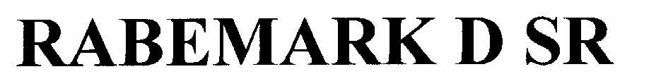 Rabemark D Sr Device mark 1487554 Trademark