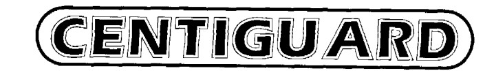 Centiguard ( Stylized ) Device mark 1106856 Trademark