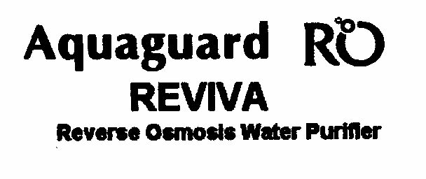 Aquaguard Ro Reviva (lable) Device mark 1470451 Trademark