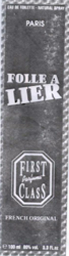 Paris Folie Lier First Perfumes Class Device mark 1073944 Trademark