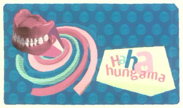 Haha Hungama (dev. Of Teeth) Device mark 1432178 Trademark