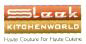 Sleek Kitchenworld (label) Device mark 1517313 Trademark
