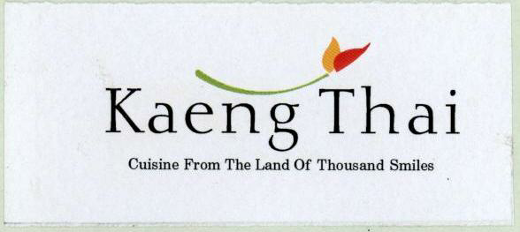 Kaeng Thai (lable) Device mark 1515737 Trademark