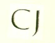 C J (label) Device mark 1446086 Trademark