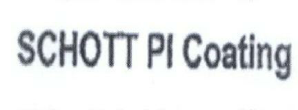 Schott Pi Coating Device mark 1470155 Trademark