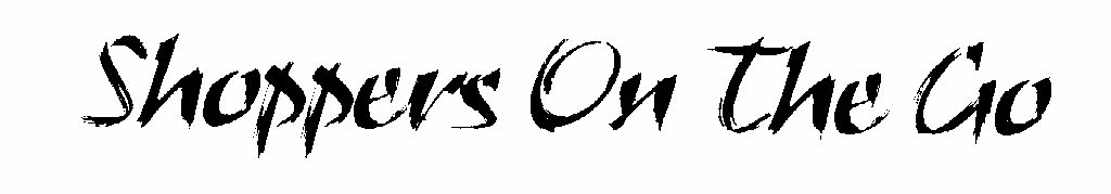 Shoppers On The Go (special Form Of Writing) Device mark 1470059 Trademark