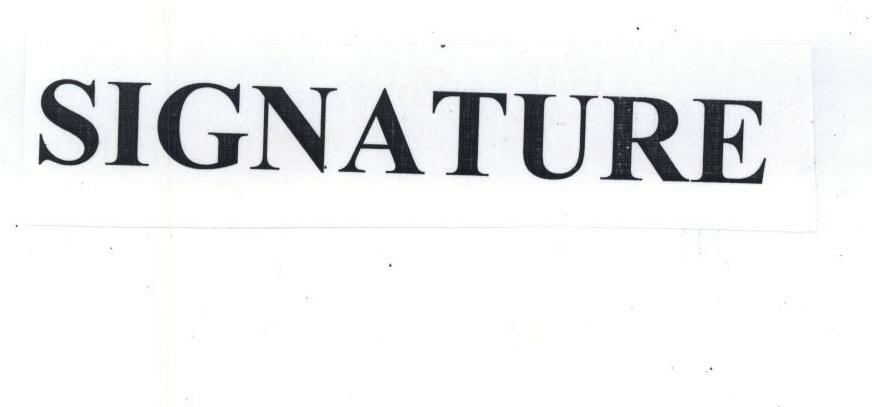 Signature Device mark 1486419 Trademark