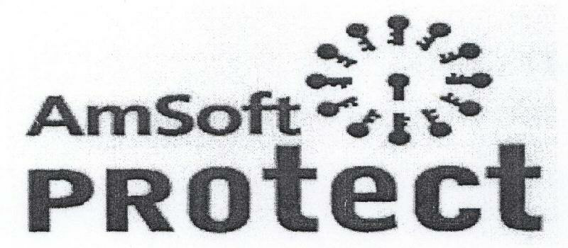 Amsoft Protect With Device Device mark 1485907 Trademark