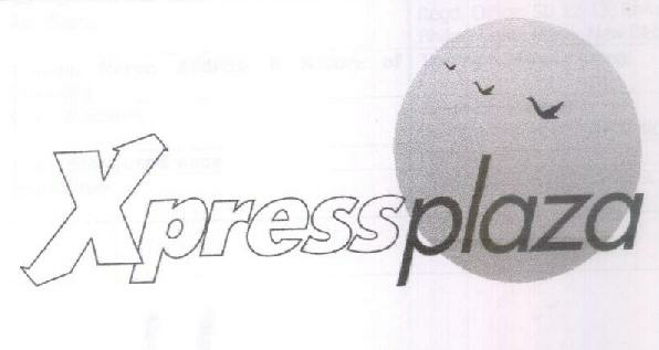 Xpress Plaza (device Of Bird) Device mark 1575624 Trademark