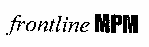 Frontline Mpm (label) Device mark 1198558 Trademark
